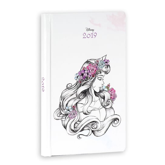 Kalendarz książkowy 2019, Księżniczki, biały Zielona Sowa