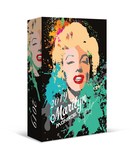 Kalendarz książkowy 2019, Marilyn Monroe 