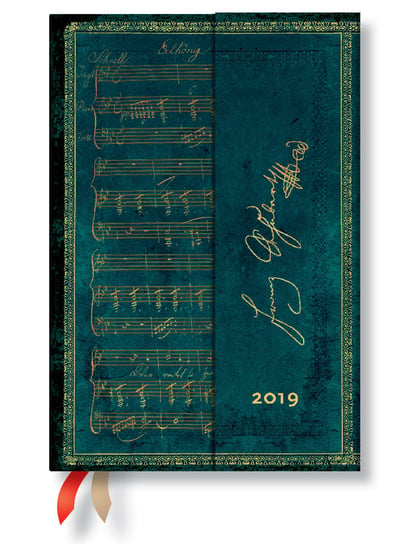 Kalendarz książkowy 2019, Schubert, Erlkonig Mini Day-at-a-Time, Paperblanks Paperblanks