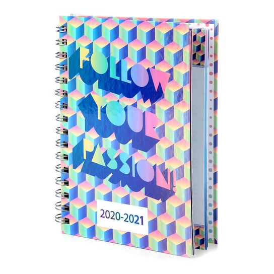 Kalendarz książkowy 2020/2021, A5, Holo Eurograf