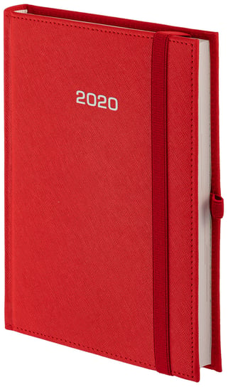 Kalendarz książkowy 2020, A4, Cross, czerwony WOKÓŁ NAS