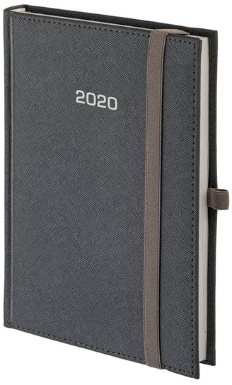 Kalendarz książkowy 2020, A4, Cross, srebrny WOKÓŁ NAS