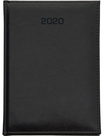 Kalendarz książkowy 2020, A4, czarny Dazar