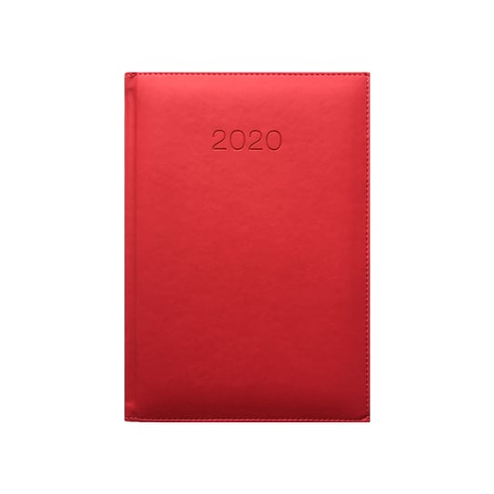 Kalendarz książkowy 2020, A5, amarantowy Empik