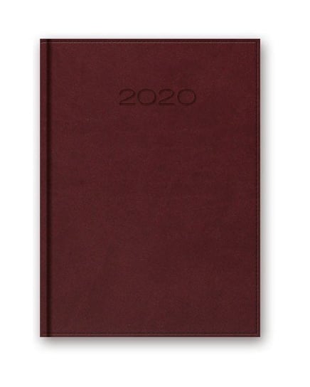 Kalendarz książkowy 2020, A5, bordowy Codex