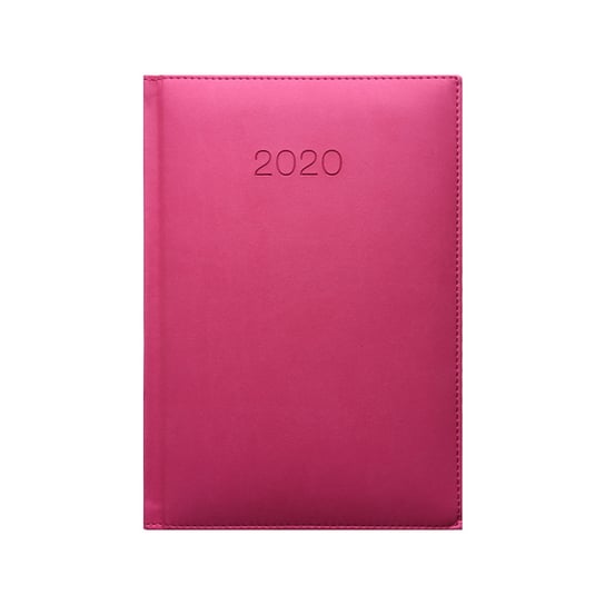 Kalendarz książkowy 2020, A5, ciemny róż Empik