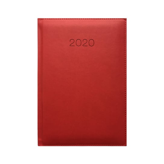 Kalendarz książkowy 2020, A5, czerwony Empik