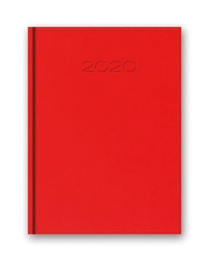 Kalendarz książkowy 2020, A5, czerwony Codex