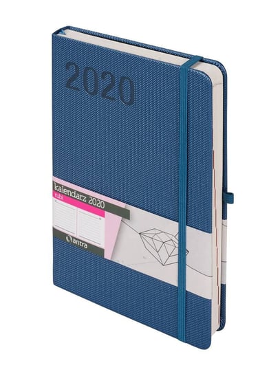 Kalendarz książkowy 2020, A5, DNS Rubi, niebieski 