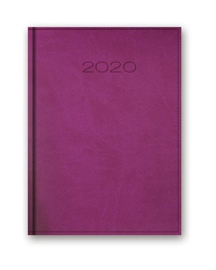 Kalendarz książkowy 2020, A5, fioletowy Codex