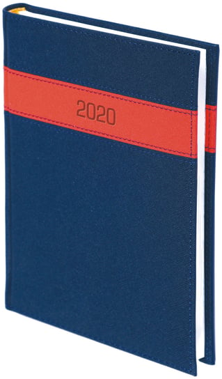 Kalendarz książkowy 2020, A5, Malaga, granatowy WOKÓŁ NAS