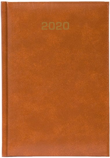 Kalendarz książkowy 2020, A5, pomarańczowy Dazar