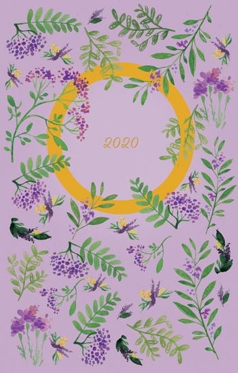 Kalendarz książkowy 2020, A5, Tajemniczy ogród Zielona Sowa
