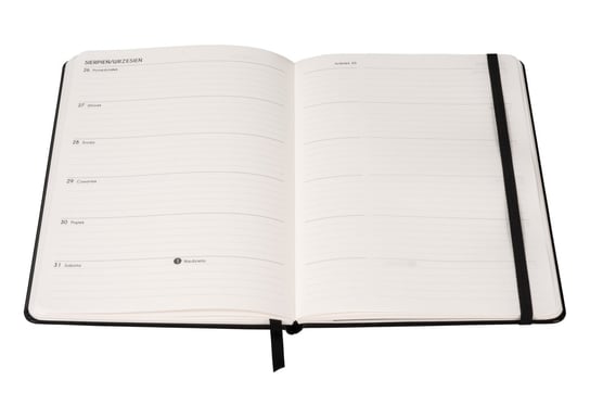 Kalendarz książkowy 2020, A5, TNS Minimalizm, czarny 