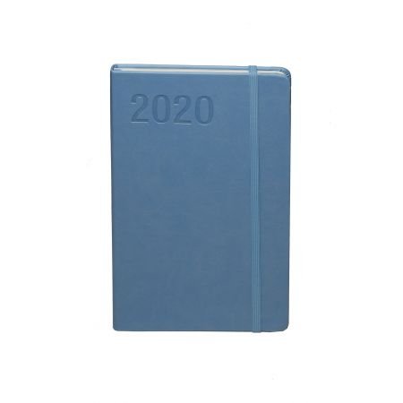 Kalendarz książkowy 2020, A5, TNS Minimalizm, jasnoniebieski 