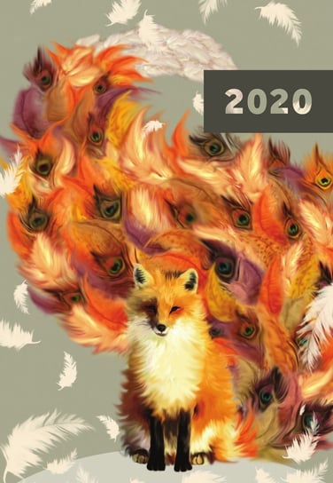 Kalendarz książkowy 2020, A6, Pretty Fox 