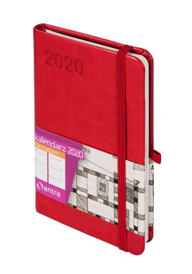 Kalendarz książkowy 2020, A6, TDW Formalizm, czerwony 