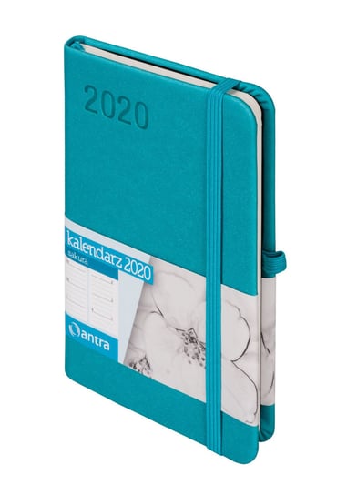 Kalendarz książkowy 2020, A6, TDW Sakura, turkusowy 