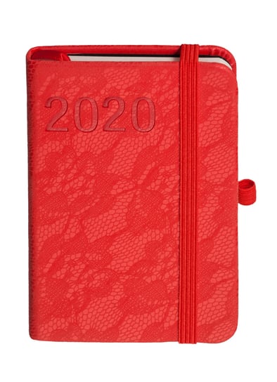Kalendarz książkowy 2020, A7, TDW Awangarda, czerwony 
