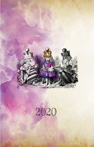 Kalendarz książkowy 2020, Alicja w Krainie Czarów Zielona Sowa