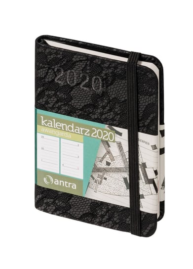 Kalendarz książkowy 2020, Awangarda, czarny Antra