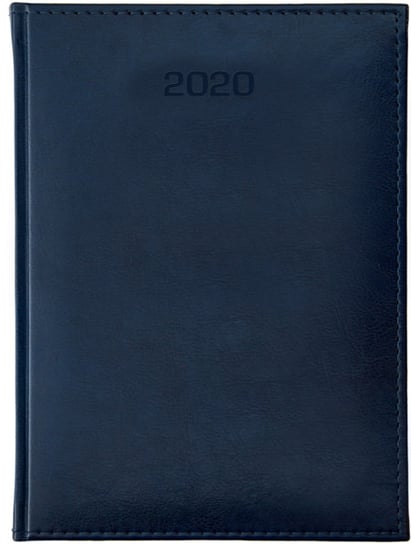 Kalendarz książkowy 2020, B6, granatowy Dazar