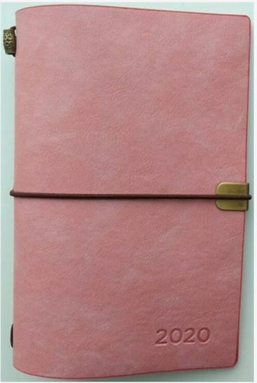 Kalendarz książkowy 2020, B6, Luksusowy, różowy ALBI