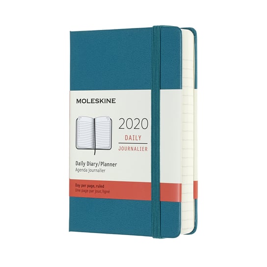 Kalendarz książkowy 2020, B7, zielony Moleskine