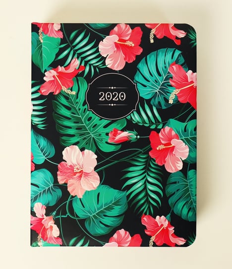Kalendarz książkowy 2020, Flower Power Hibiskus Albi