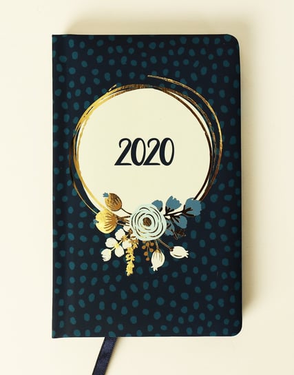 Kalendarz książkowy 2020, Flower Power, Kwiaty ALBI
