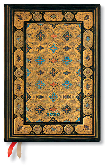Kalendarz książkowy 2020, Midi Horizontal Shiraz Paperblanks