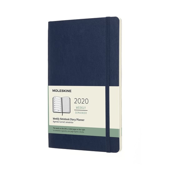 Kalendarz książkowy 2020 Moleskine, sapphire blue 
