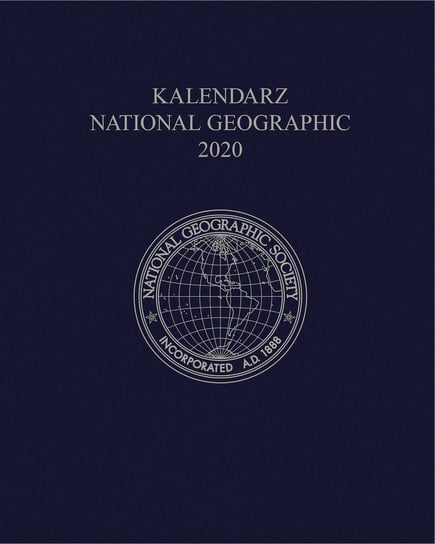 Kalendarz książkowy 2020, National Geographic, granatowy Burda Media Polska