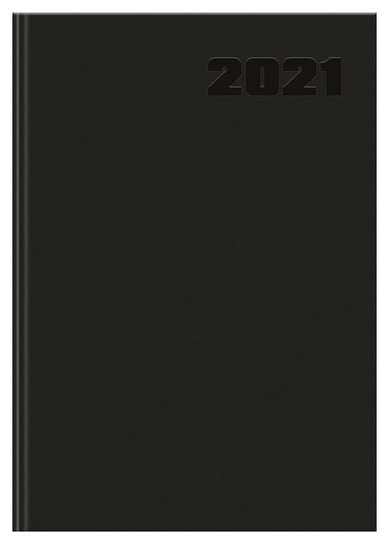 Kalendarz książkowy 2021, A5, czarny Hamelin