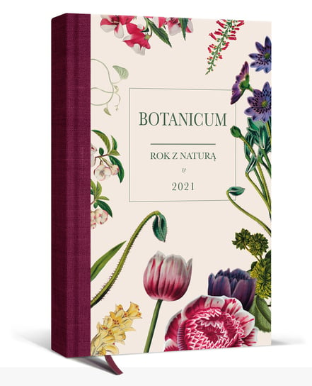 Kalendarz książkowy 2021, A5, Rok z naturą Botanicum Eurograf BIS