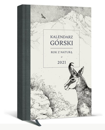 Kalendarz książkowy 2021, A5, Rok z naturą Górski Eurograf BIS