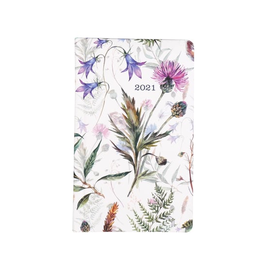Kalendarz książkowy 2021, A6, DI2, Kwiaty łąkowe Albi