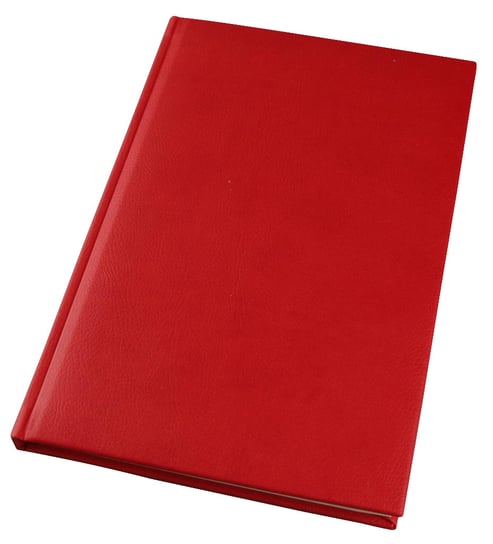 Kalendarz ksiażkowy 2021, B5, Bengale, czerwony Demargo