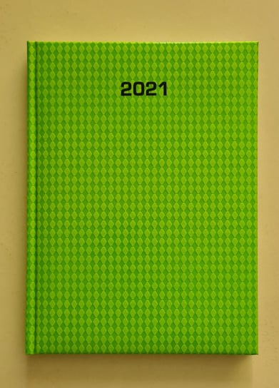 Kalendarz książkowy 2021, B5, tygodniowy, Hype, zielony Dazar