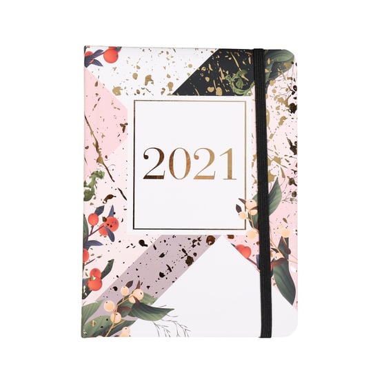Kalendarz książkowy 2021, B6, DI1, Dzika róża Albi