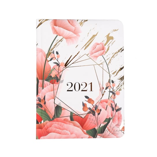 Kalendarz książkowy 2021, B6, DI3, Kwiaty Albi