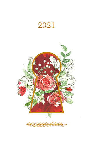 Kalendarz książkowy 2021, Tajemniczy ogród Zielona Sowa