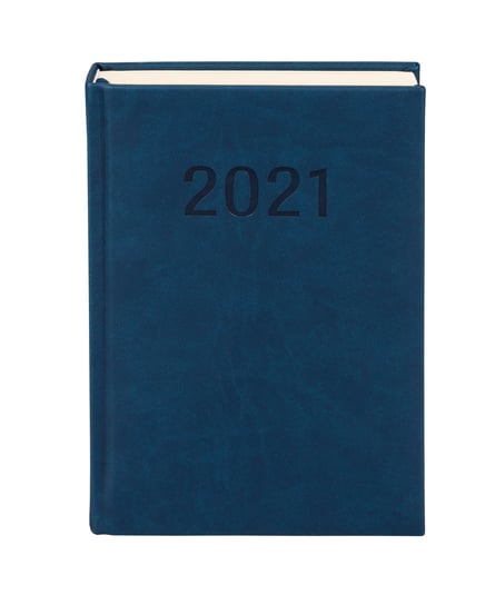 Kalendarz książkowy 2021, Vivella, A5 DNS, granatowy Antra