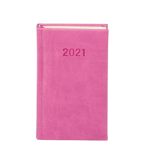 Kalendarz książkowy 2021, Vivella, A6, TDW, amarantowy Antra