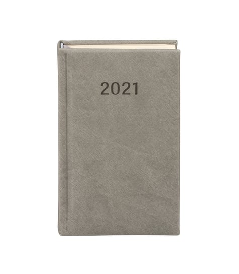 Kalendarz książkowy 2021, Vivella, A6, TDW, szary Antra