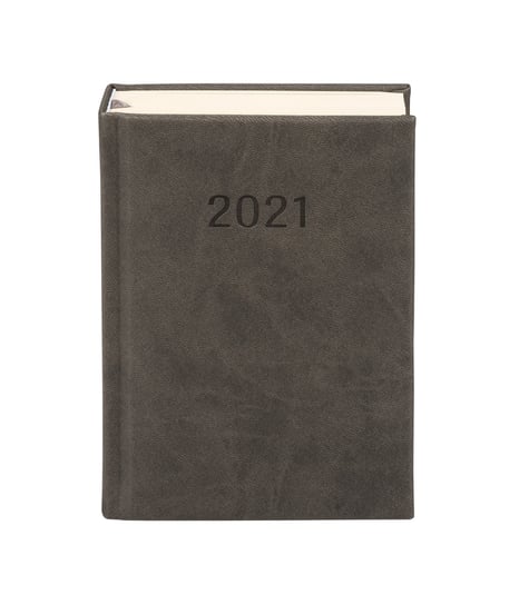Kalendarz książkowy 2021, Vivella, B6, DNS, grafitowy Antra