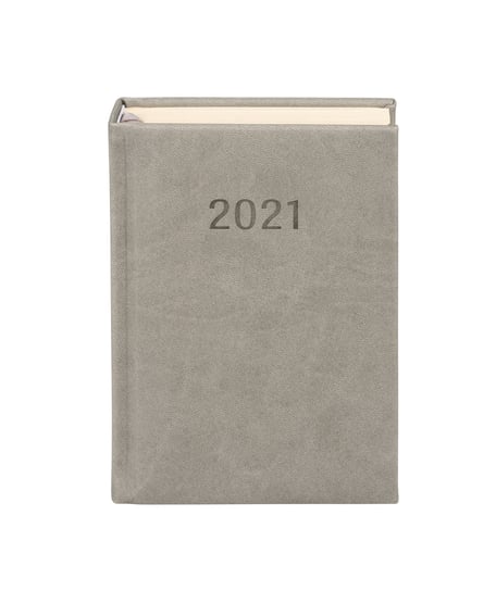 Kalendarz książkowy 2021, Vivella, B6, DNS, szary Antra