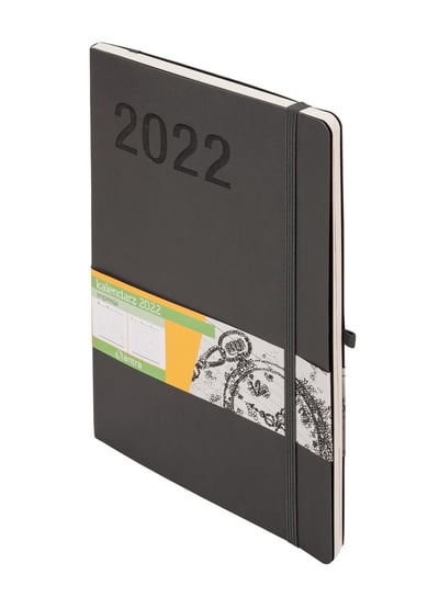 Kalendarz książkowy 2022, Impresja, B5, szary, TDW Antra Ryszard Polubiec
