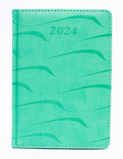 Kalendarz książkowy 2024 A5 Artsezon vivella turkusowy Artsezon