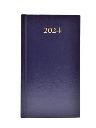 Kalendarz książkowy 2024 A6 Artsezon granatowy Artsezon